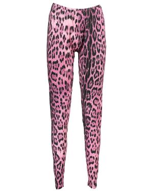 Roberto Cavalli Leggings - Red