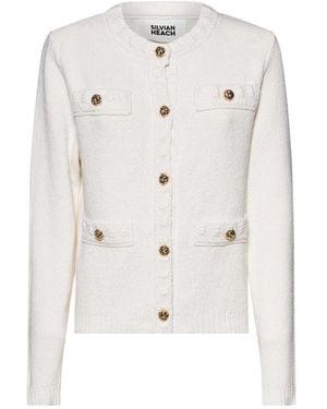 Silvian Heach Cardigans - Bianco