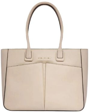 Piquadro Tote Bags - Natural