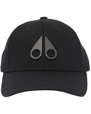 Moose Knuckles Caps - Black