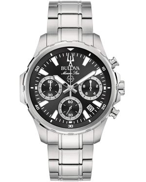 Bulova Accessoires ,Veelkleurig ,Marine Star Crono - Metallic