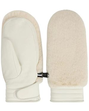 Fusalp Fake Fur Ski Handschoenen - Wit