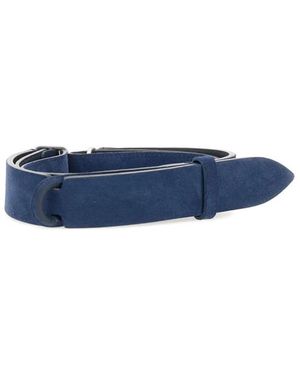 Orciani Wildledergürtel - Blau