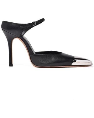 Sportmax Heeled Mules - Blanco