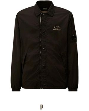 C.P. Company Light Jackets - Black