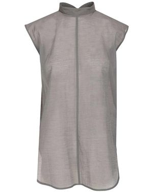 Grifoni Sleeveless Tops - Gris