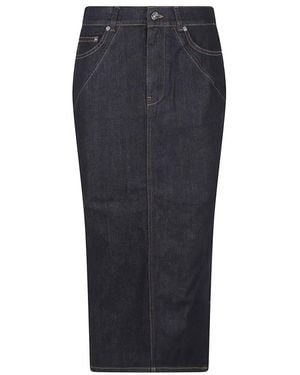 Givenchy Denim Skirts - Gris