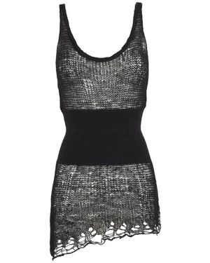 Cortana Sleeveless Tops - Black