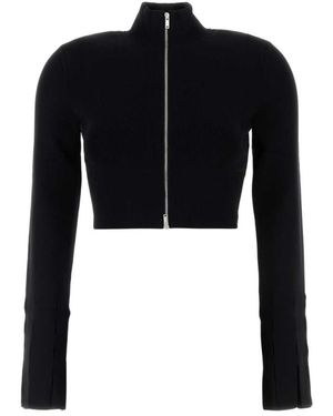Nanushka Truien & Vesten ,Zwart ,Leer Izan Cardigan