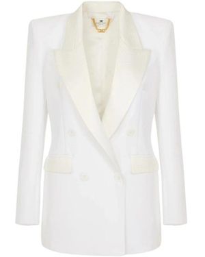 Elisabetta Franchi Blazers - Blanco