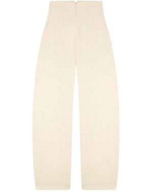Cortana Tapered Trousers - Natural
