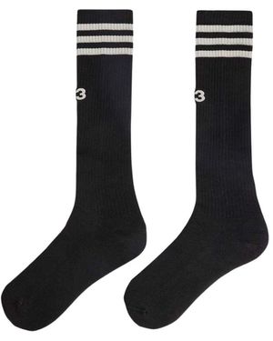 adidas Stripes High Socks - Zwart