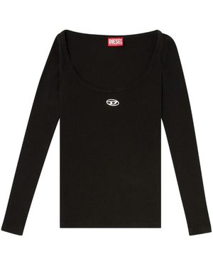 DIESEL Long Sleeve Tops - Black