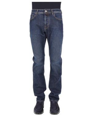 Jacob Cohen Jeans ,Blauw ,Katoen Bard Jeans