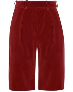 Alexandre Vauthier Short Shorts - Red