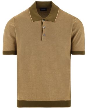 Drumohr Polo Shirts - Natural