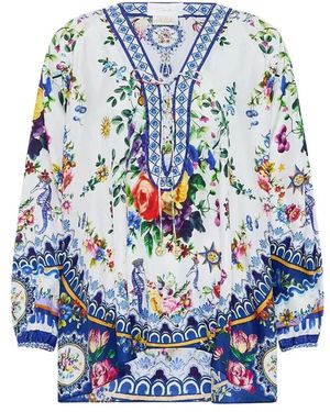 CAMILLA Blouses - Blue