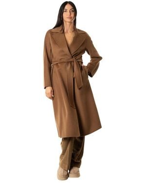 Max Mara Jassen ,Bruin ,Wol Cles Jas