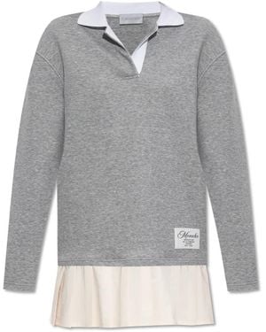 Moncler Short Dresses - Gris