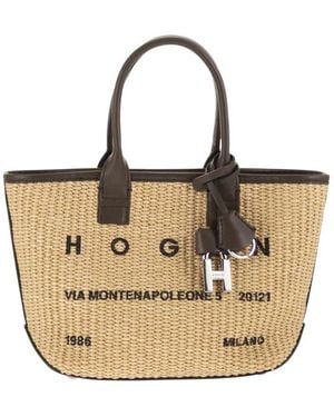 Hogan Tote Bags - Metálico