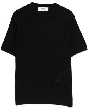 Fendi T-Shirts - Negro
