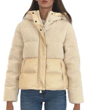 People Of Shibuya Giubbotto Doppio Tessuto - Naturel