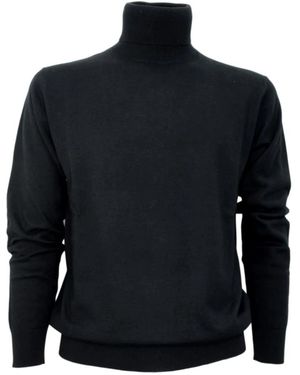 Cashmere Company Turtlenecks - Black