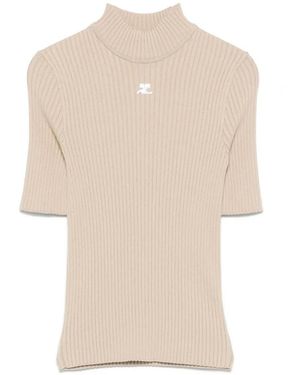 Courreges Turtlenecks - Natural