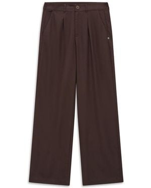 Bugatti Wide Trousers - Marrone