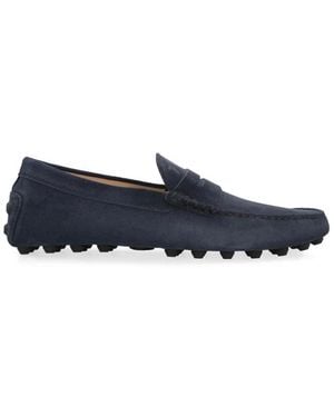 Tod's Gommino Driving Moccasins - Blau