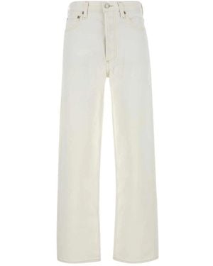 Agolde Wide Jeans - White