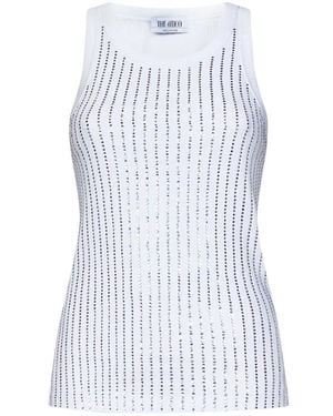 The Attico Sleeveless Tops - Blue