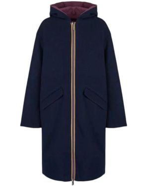 K-Way Shala Wool Bonded Double - Blauw