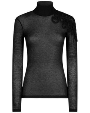 Dondup Long Sleeve Tops - Black