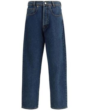 Magliano Klassische five-pocket jeans mit reißverschluss - Blau