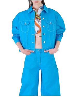 Silvian Heach Minami jacke - Blau