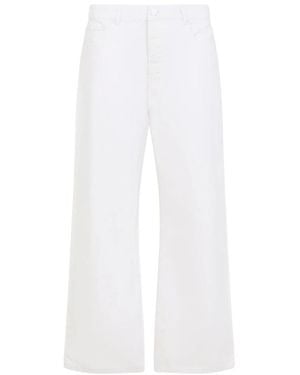 Ami Paris Wide Jeans - Blanco