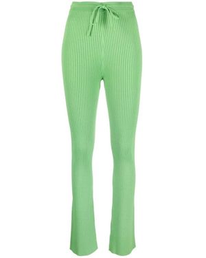 Nanushka Cornelie Wijde Broek - Groen