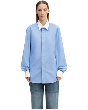 Wales Bonner Shirts - Bleu