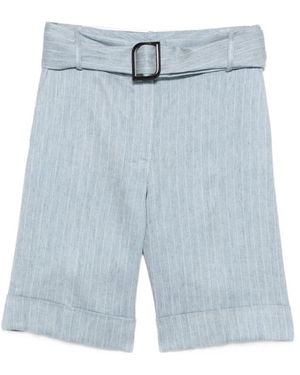 D.exterior Casual Shorts - Blue