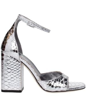 Paris Texas High Heel Sandals - White