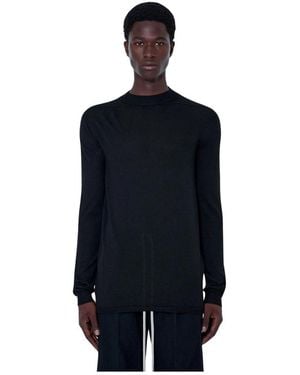 Rick Owens Round-Neck Knitwear - Azul