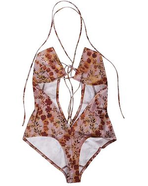 KNWLS Badmode ,Roze ,Polyester Sea Kleding Roze - Bruin