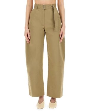 Studio Nicholson Wide Trousers - Green