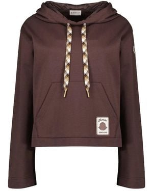 Moncler Hoodies - Marrón