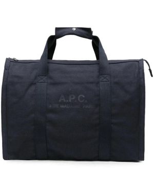 A.P.C. Sporttasche Zur Erholung - Blau
