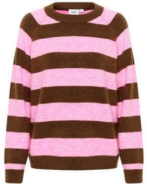 Saint Tropez Round-Neck Knitwear - Pink