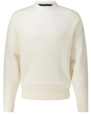 Barbour Round-Neck Knitwear - Blanc