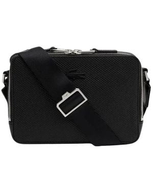 Lacoste Cross Body Bags - Black