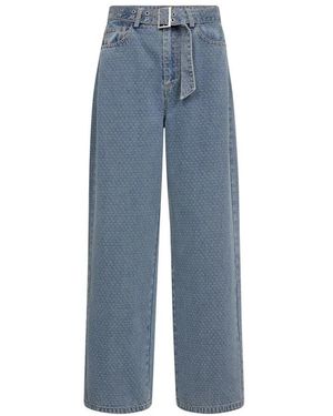 co'couture Loose-Fit Jeans - Azul